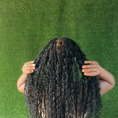 Natural Hair Styling Session