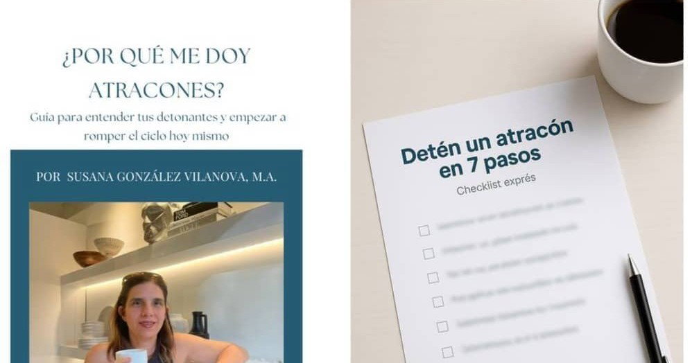 Guía: ¿Por qué me doy atracones? + Bono Checklist Express