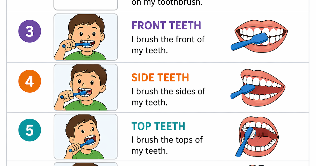Brushing Teeth Visual