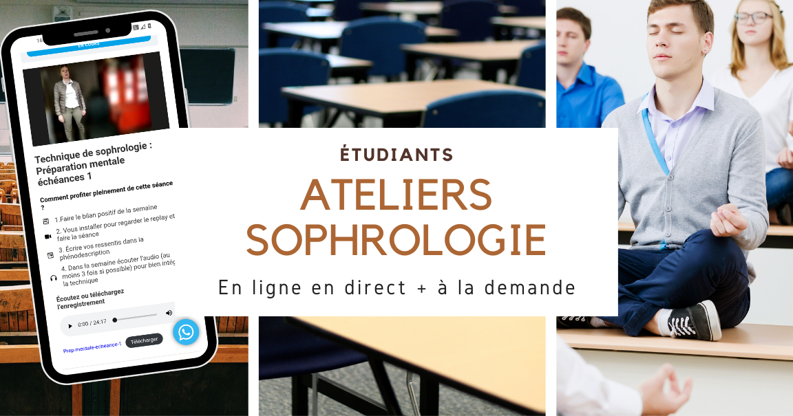 Atelier digital sophrologie étudiants 30 séances