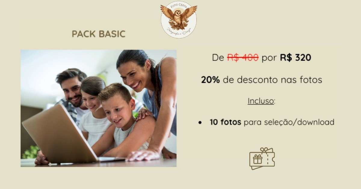 Pack Basic - 10 fotos - 20% OFF