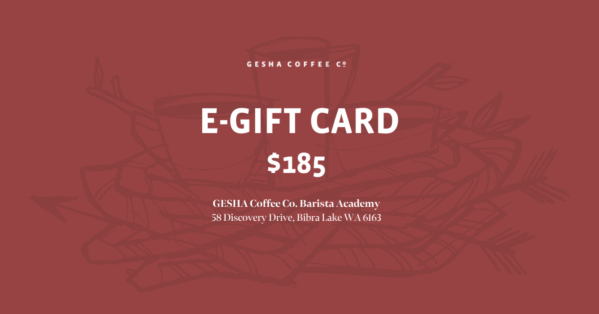 GIFT CARD Barista Essentials