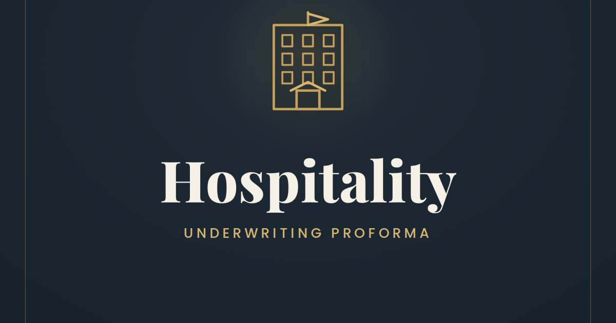 Hospitality Proforma