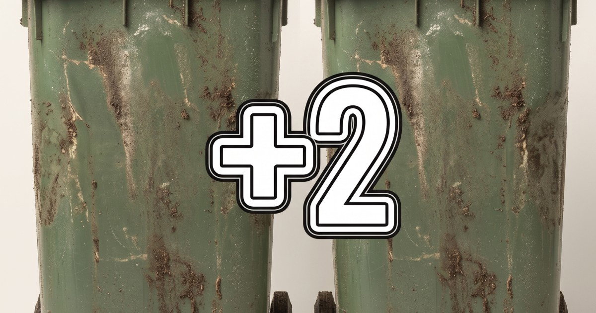 Professional Trash Can Sanitizing & Deodorizing +2 additional Cans